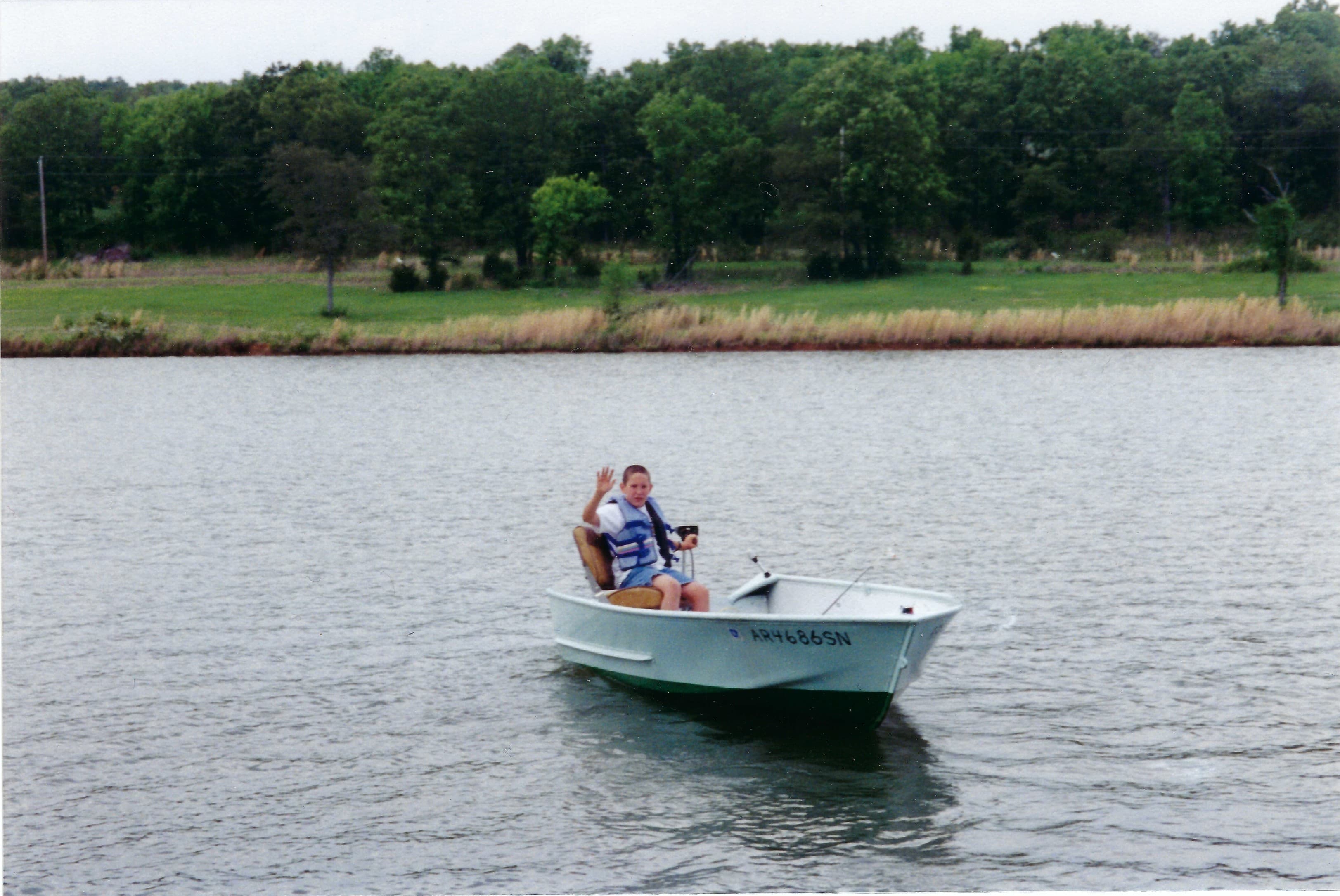 Jason's first boat